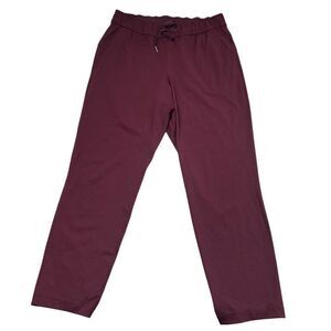 Lululemon On The Fly 7/8 Pant Dark Adobe Size 8